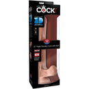 King cock - pene realistico con sfere 3d 24,8 cm luce-7