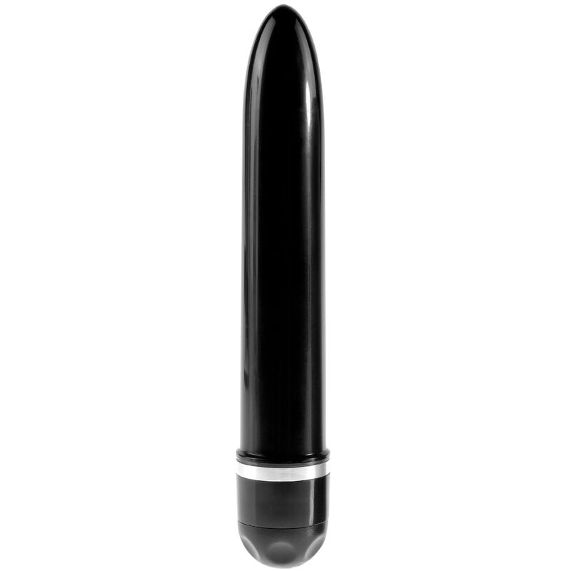 King cock - vibratore realistico del pene 25,6 cm marrone-1