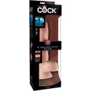 King cock - pene realistico con sfere 19,4 cm leggero-6