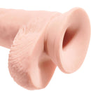 King cock - pene realistico con sfere 19,4 cm leggero-4