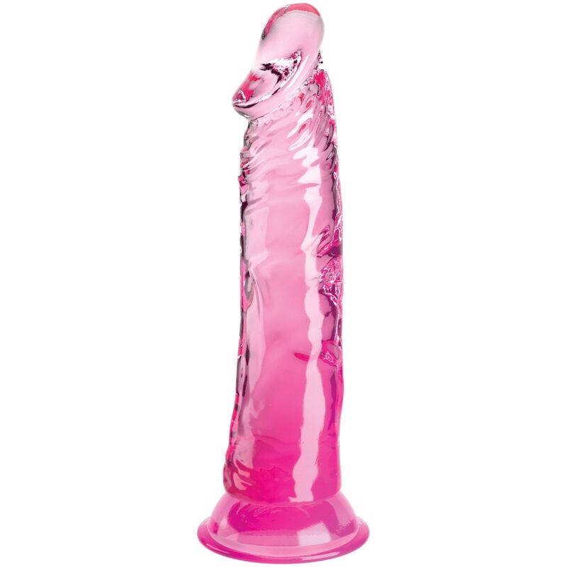 King cock clear - pene realistico 19,7 cm rosa