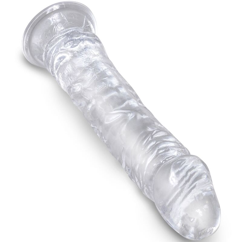 King cock clear - pene realistico 19,7 cm trasparente-1