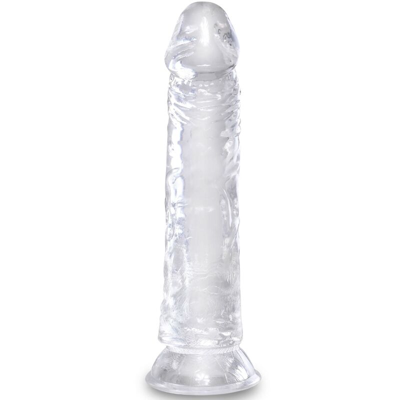 King cock clear - pene realistico 19,7 cm trasparente