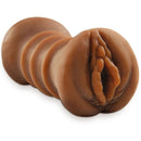 Fetish fantasy extreme - masturbatore realistico a doppia entrata vagina e ano marrone