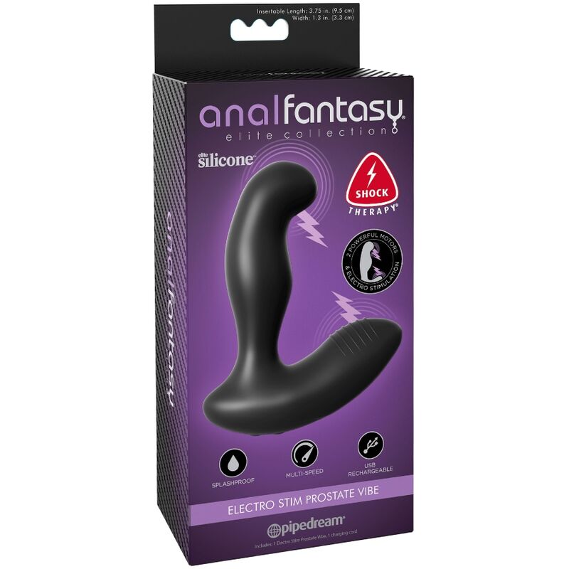 Anal fantasy elite collection - massaggiatore prostata vibratore electro stim-3