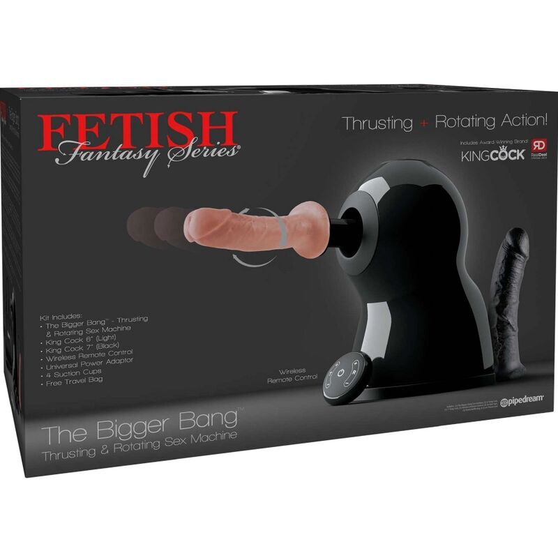 Serie fetish fantasy - macchina del sesso grande rotazione e spinta bang-7