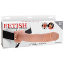 Serie fetish fantasy - imbracatura regolabile pene realistico 28 cm-4