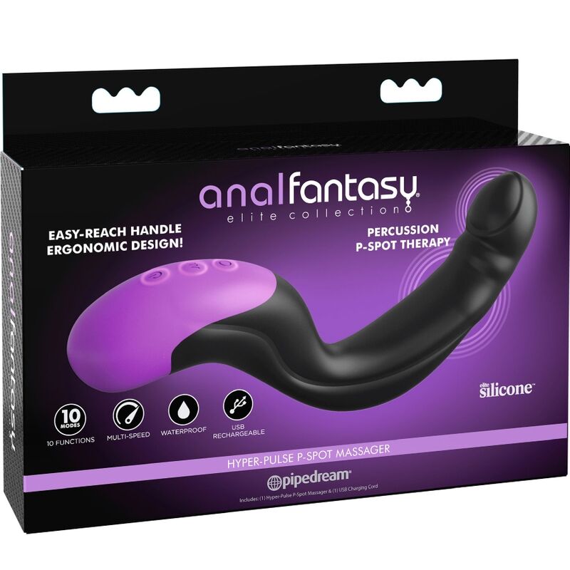 Collezione anal fantasy elite - massaggiatore anale p-point hyper-pulse-3