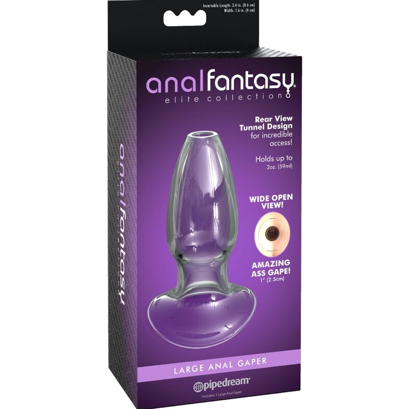 Anal fantasy elite collection - dilatatore in cristallo anal gaper taglia m-2
