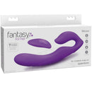 Fantasy for her - vibratore a doppia penetrazione telecomando 9 livelli viola-3