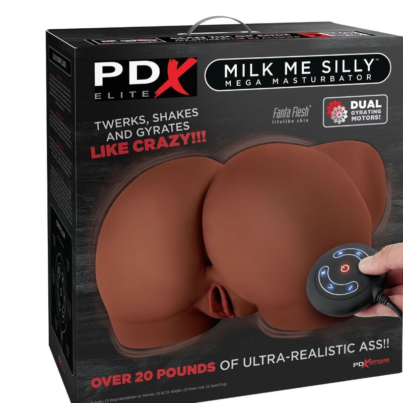 Pdx elite - mega milk me masturbador silly vagina e ano marrone-6