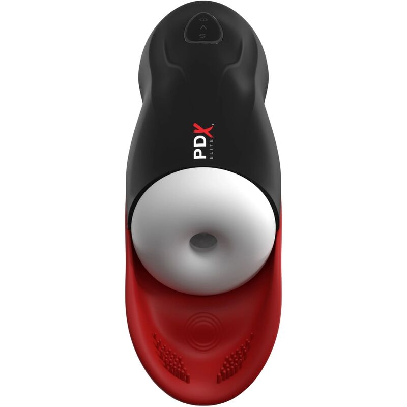 Pdx elite - masturbatore fap-o-matic pro stroker con base per testicoli