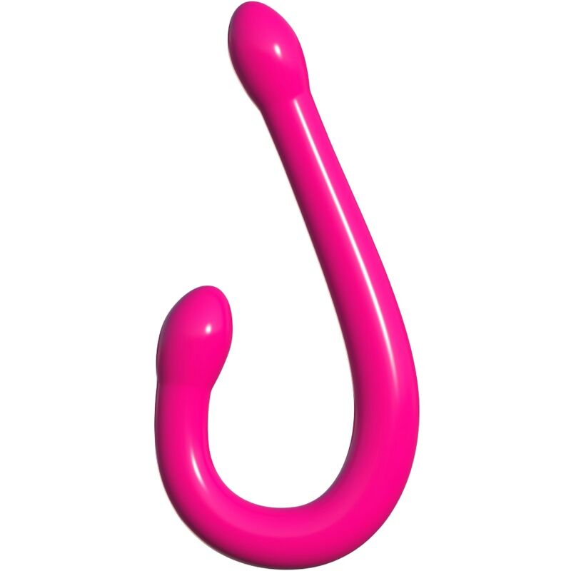 Classix - doppio dildo flessibile 43,7 cm rosa-1