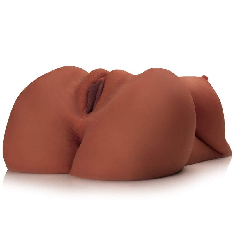 Pdx plus - torso masturbatore femminile realistico ez bang marrone-2