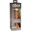 King cock elite - dildo realistico in silicone 15,2 cm candy-5