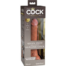 King cock elite - dildo realistico in silicone 17,8 cm candy-5