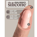 King cock elite - dildo realistico in silicone 25,4 cm-3