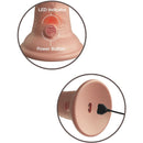 King cock elite - dildo vibrante realistico e silicone 15.2 cm-4