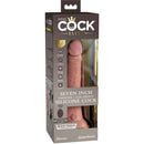 King cock elite - vibratore realistico e dildo in silicone telecomando 17,8 cm-5