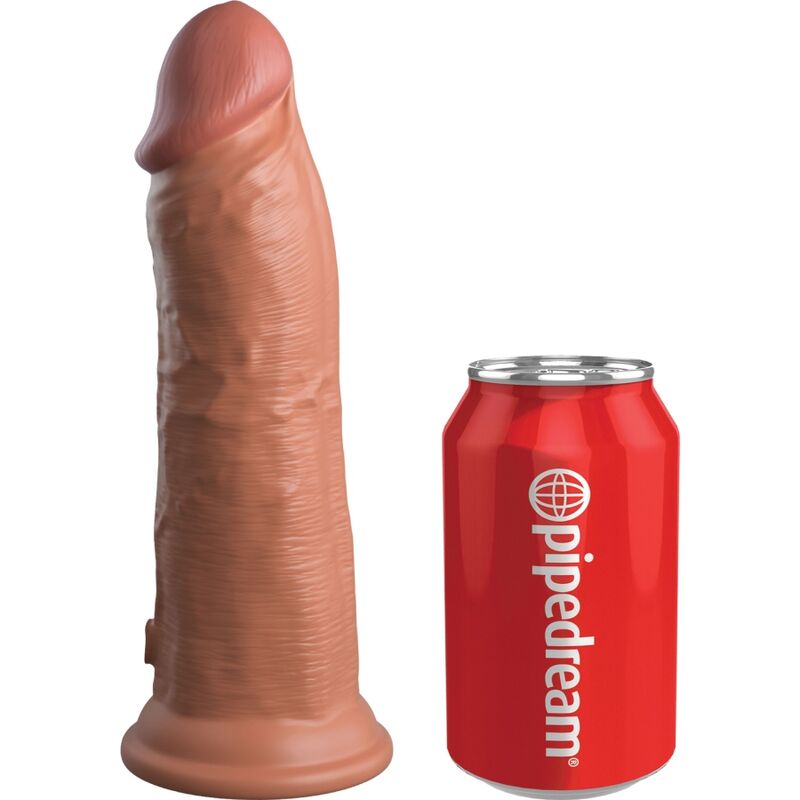 King cock elite - vibratore realistico e dildo in silicone 20,3 cm candy