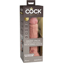 King cock elite - dildo vibrante realistico e silicone 20,3 cm-4