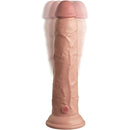 King cock elite - vibratore realistico e dildo in silicone telecomando 23 cm-4