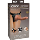 King cock elite - comoda imbracatura regolabile con dildo 17,8 cm-10