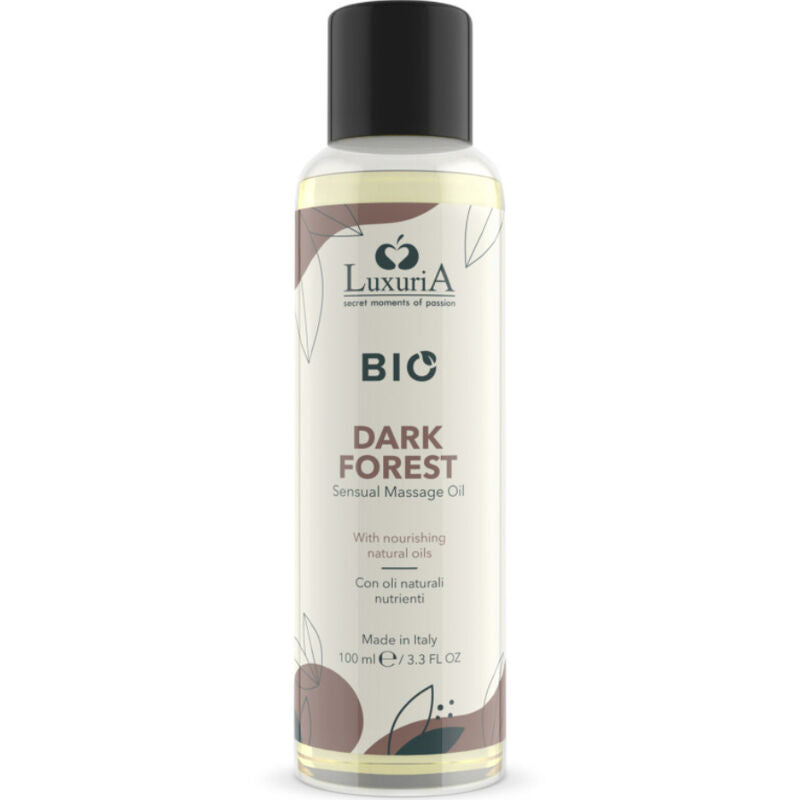 Intimateline luxuria - olio da massaggio bio foresta oscura 100 ml