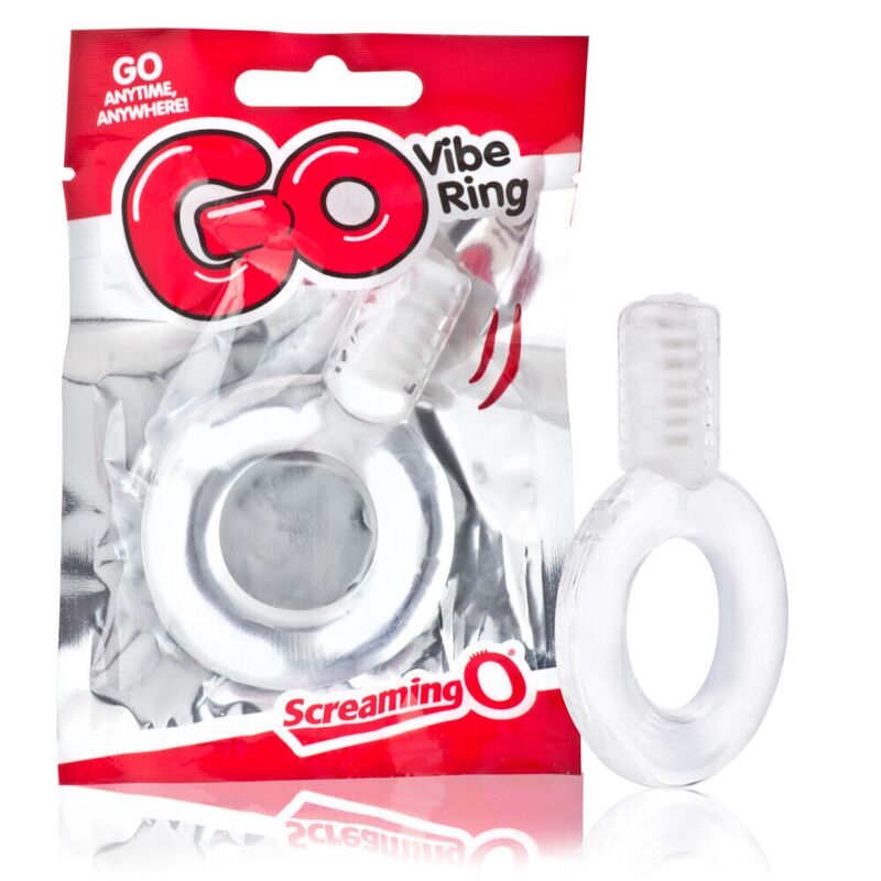 Screaming o - anello vibratore go trasparente-1