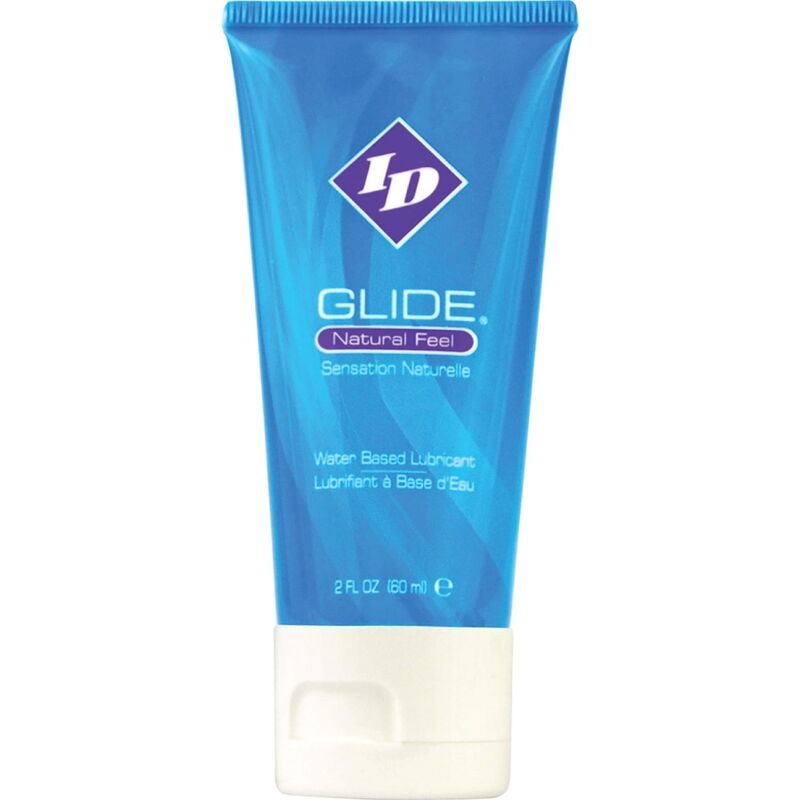 Id glide - lubrificante a base acqua da viaggio ultra lunga durata tubo 60 ml