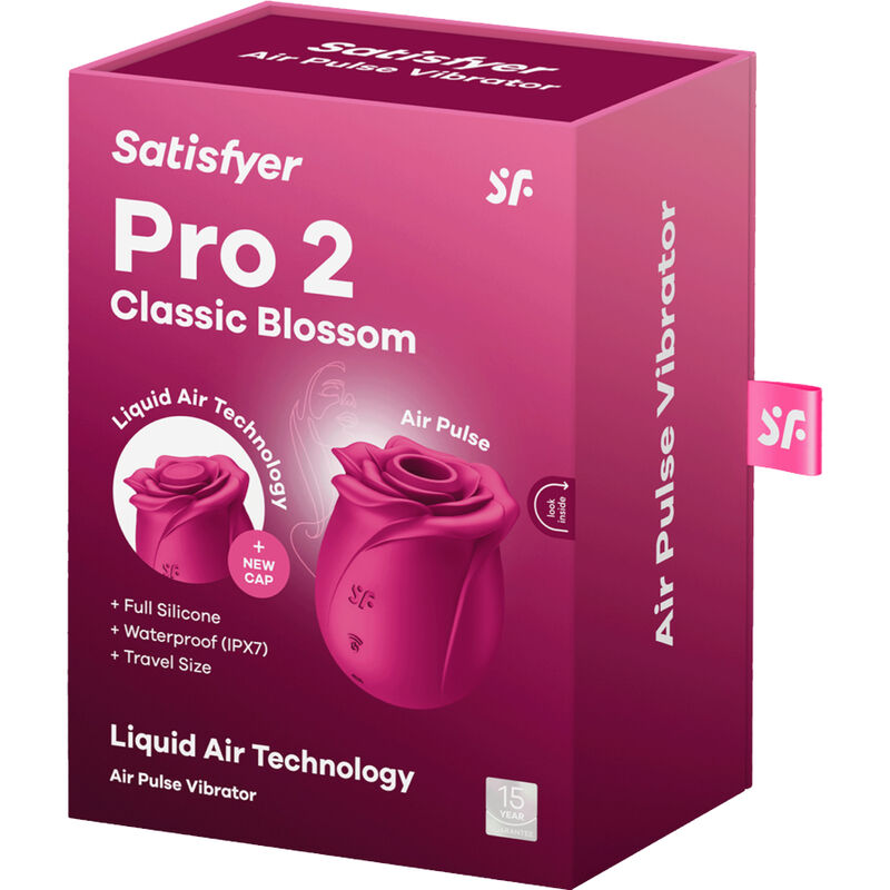 Satisfyer - air pulse vibratore pro 2 classic blossom-6