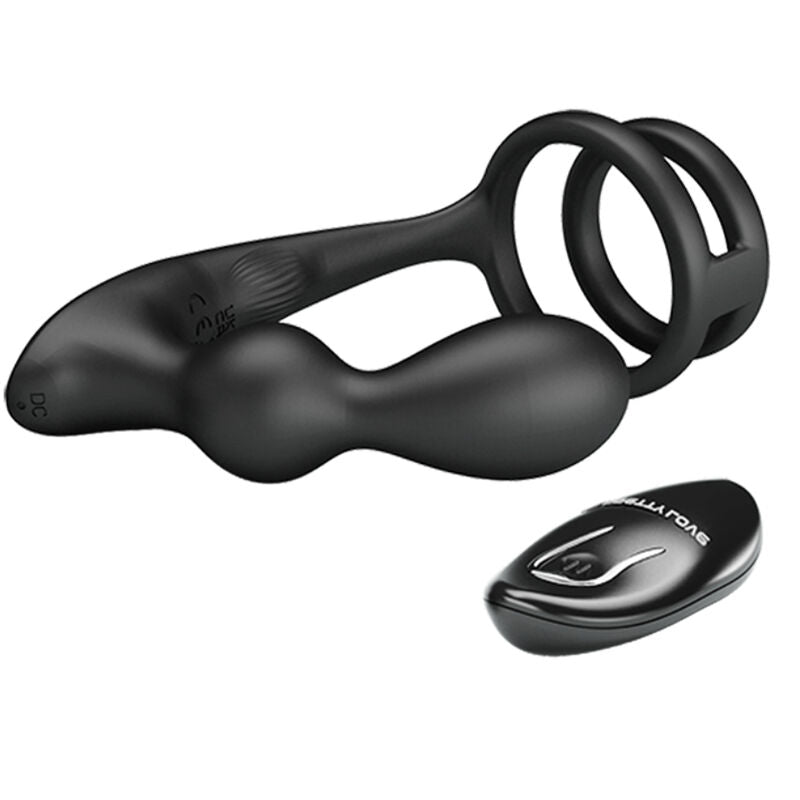 Annello per il pene Pretty Love Marshall con Plug Anale e Telecomando + PRETTY LOVE MALE - SexJujube Annello per il pene Pretty Love Marshall con Plug Anale e Telecomando + PRETTY LOVE MALE - SexJujube