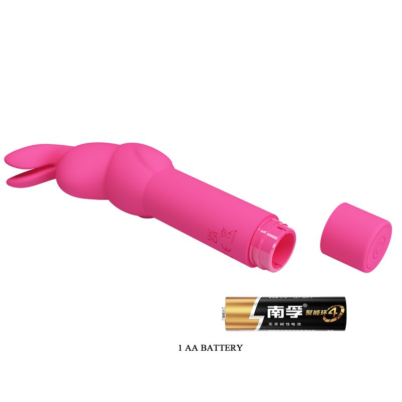 Pretty love - vibratore in silicone coniglio gerardo fuschia-3