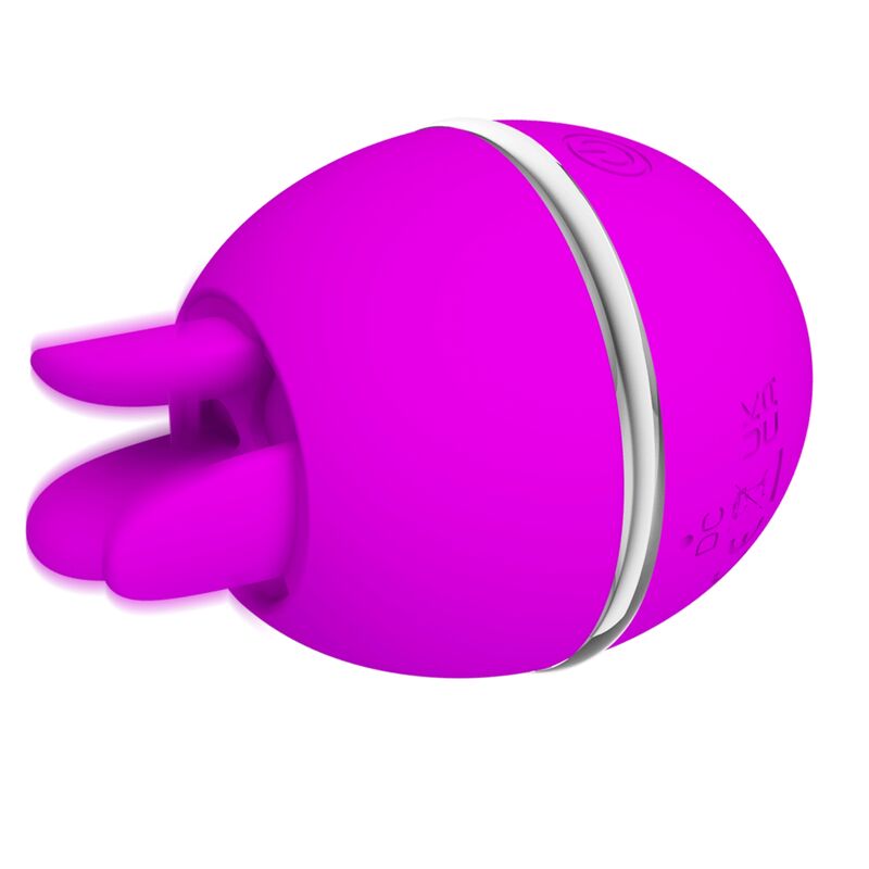 Pretty love - vibratore in silicone tondo viola gemini ball-4
