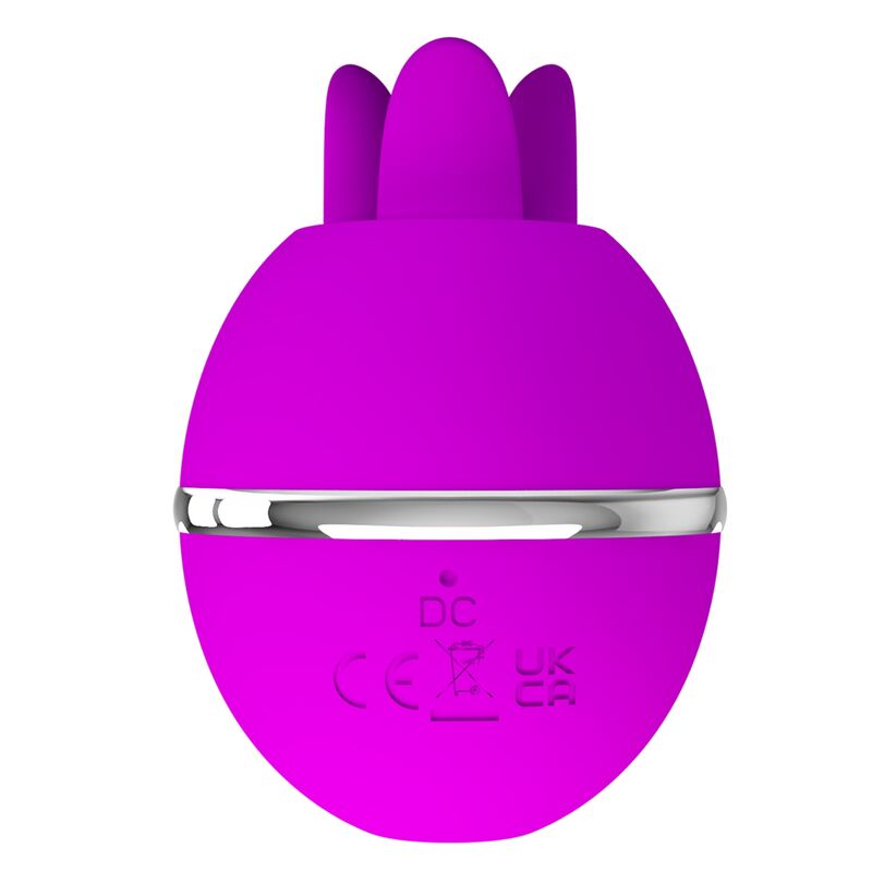 Pretty love - vibratore in silicone tondo viola gemini ball-3
