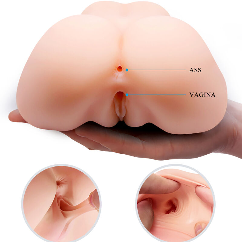 Crazy bull - doppia vibrazione realistica della vagina e dellano-1