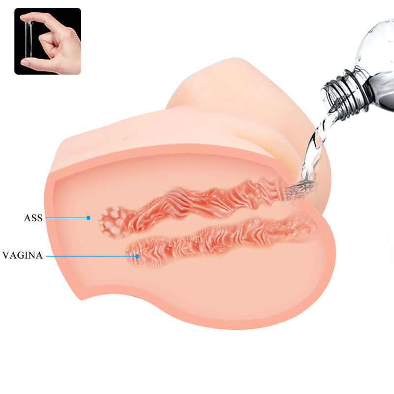 Crazy bull - doppia vibrazione realistica della vagina e dellano-5