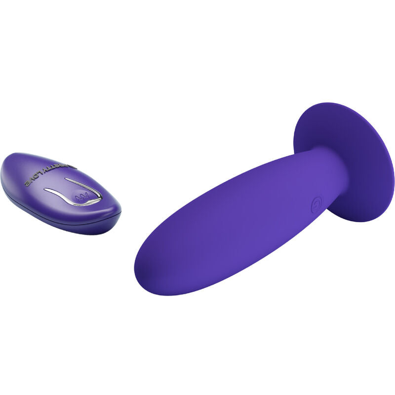 Pretty love - youth plug vibratore anale telecomando violetto-1