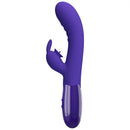Pretty love - vibratore coniglio violetto cerberus youth-2