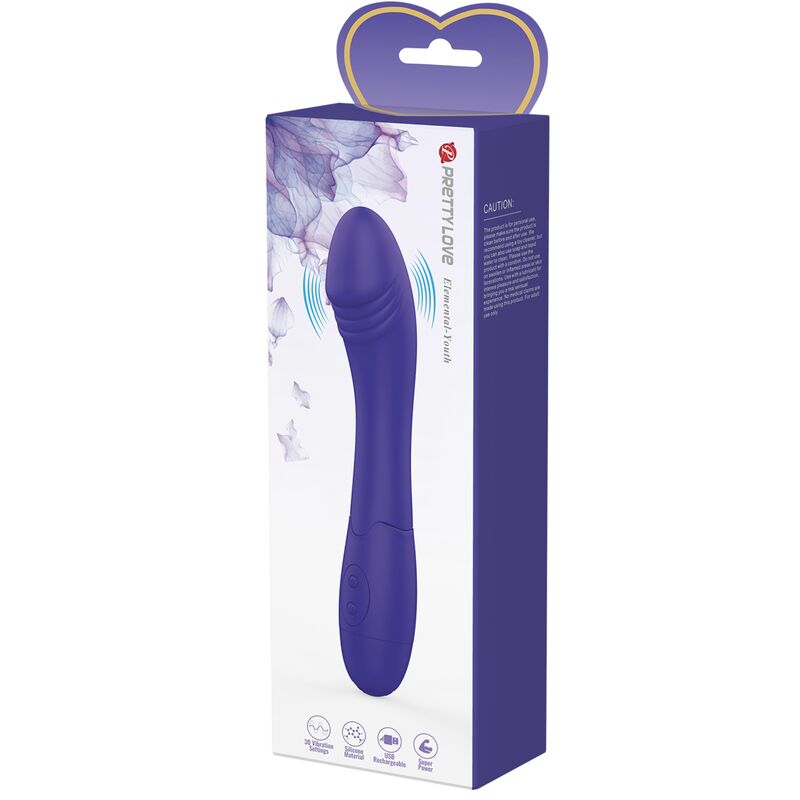 Pretty love - dildo violetto violetto elemental youth-7