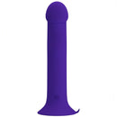 Pretty love - dildo vibrante murray youth e violetto ricaricabile
