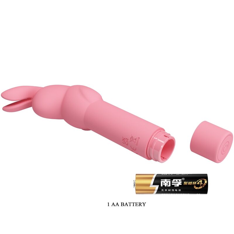 Pretty love - vibratore coniglietto rosa-6