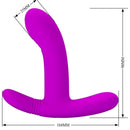 Pretty love - massaggiatore per clitoride geri telecomando rosa-6