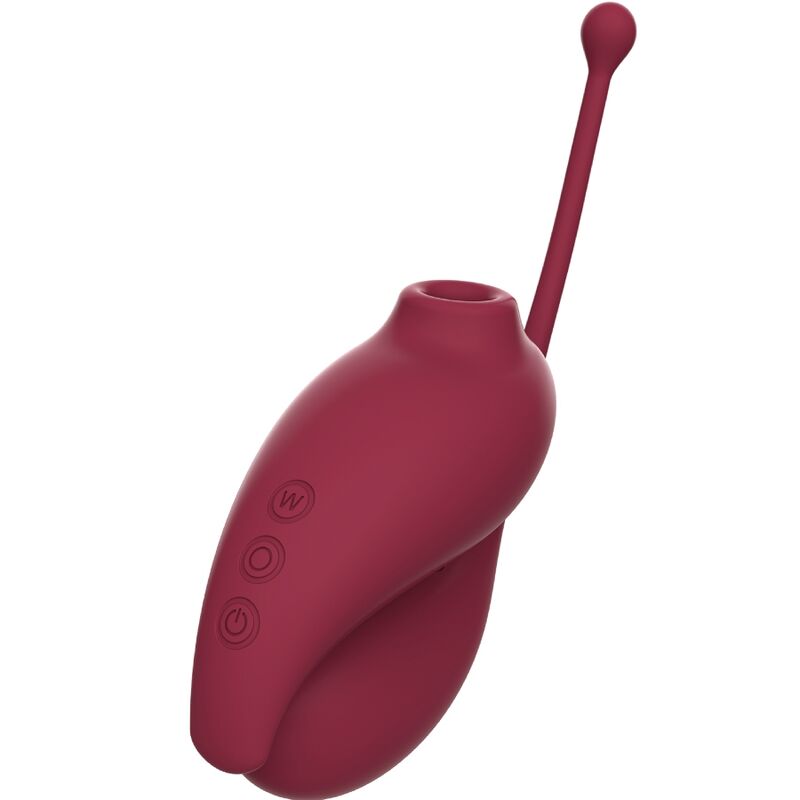Adrien lastic - ventosa clitoride ispirazione + uovo vibrante rosso - app gratuita-6