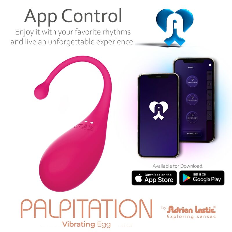 Adrien lastic - palpitazione uovo vibrante rosa - app gratuita-7