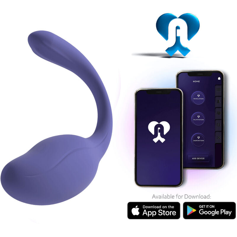Adrien lastic - stimolatore clitoride smart dream 3.0 e telecomando g-spot viola - app gratuita