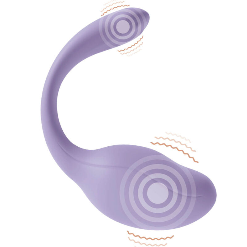Adrien lastic - stimolatore clitoride smart dream 3.0 e telecomando g-spot viola - app gratuita-3