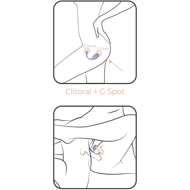 Adrien lastic - stimolatore clitoride smart dream 3.0 e telecomando g-spot viola - app gratuita-5