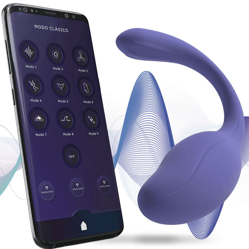 Adrien lastic - stimolatore clitoride smart dream 3.0 e telecomando g-spot viola - app gratuita-6