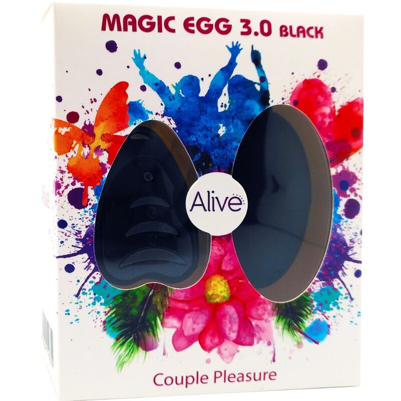 Alive - magic egg 3.0 uovo vibrante telecomando nero-1